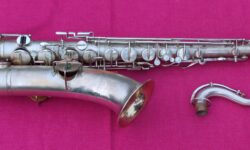 Buescher 1924 ‘True Tone’ Bb Tenor, Silver #160,45x