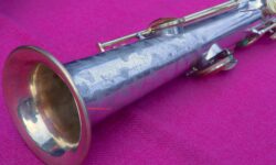 Conn 1903 ‘Wonder Improved’ C Soprano, Silver & Gold #8,336