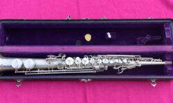 Martin 1926 ‘Handcraft’ Bb Soprano, Silver #68,83x