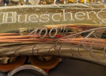 Buescher 1967 ‘400 (Flower)’ Eb Alto, #457,718