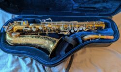 Buescher 1967 ‘400 (Flower)’ Eb Alto, #457,718