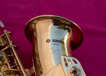 Yamaha 1970s ‘YAS-61 “Purple Logo”‘ Eb Alto, #014,920A